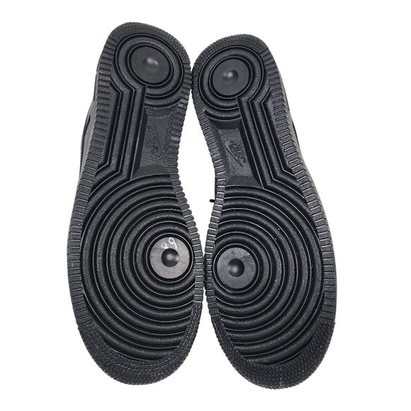 Nike Air Force 1 Mens 10.5 Low Top Lace Up Sneakers Shoes Leather New Nwot - Picture 3 of 6